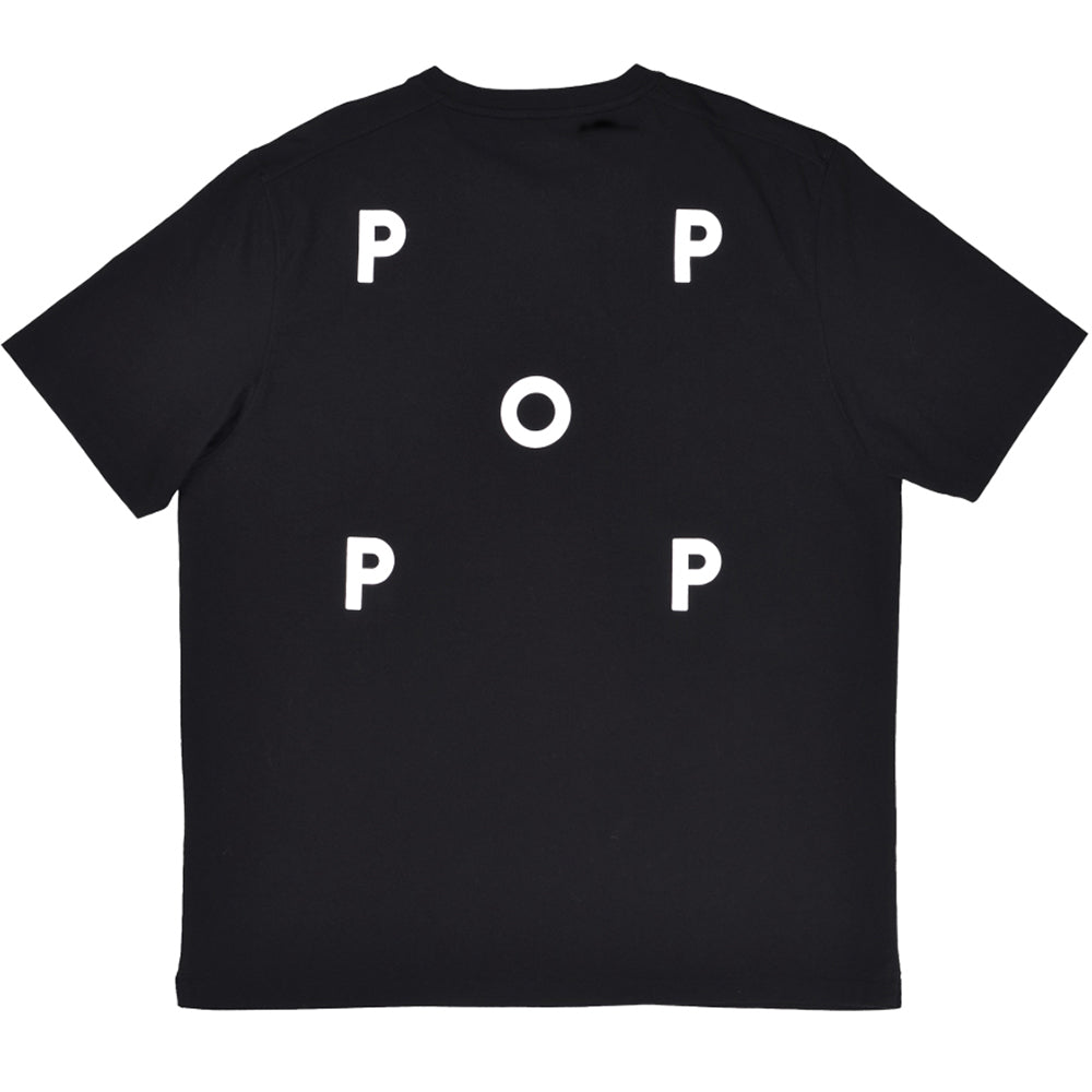 Pop Trading Company NOS Logo T shirt black/white