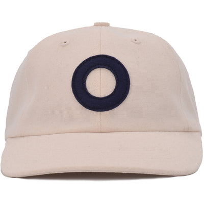 Pop Trading Company O Six Panel Hat Off White/Navy