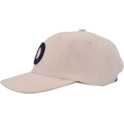 Pop Trading Company O Six Panel Hat Off White/Navy