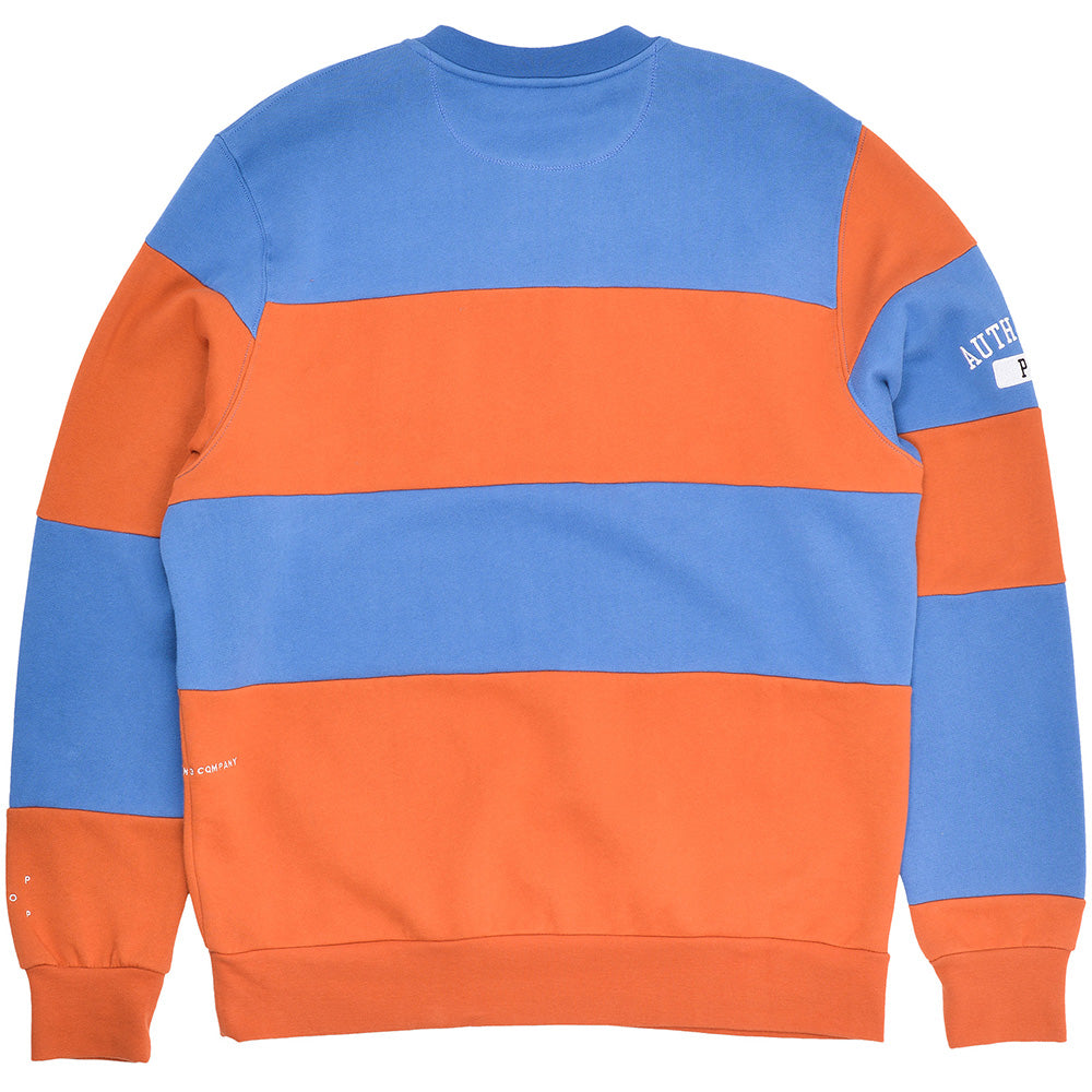 Pop Trading Company Striped Henley Sweat limoges