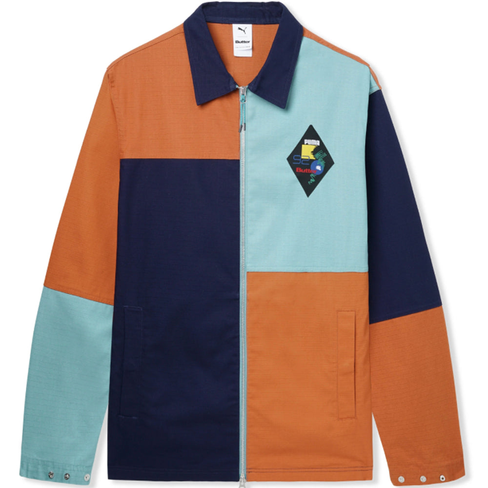 Puma x Butter Goods Paneled Overshirt spellbound