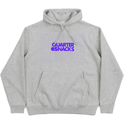 Quartersnacks Journalist Hoody Heather Grey