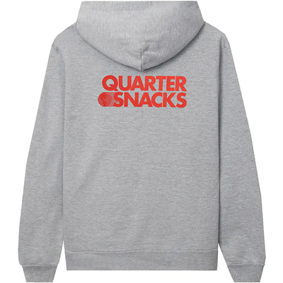 Quartersnacks Journalist Hoody Heather Grey