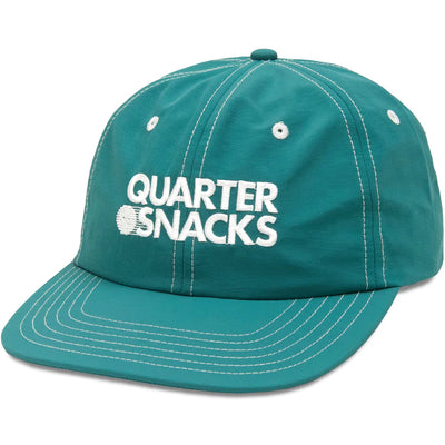 Quartersnacks Nylon Journalist Cap Teal