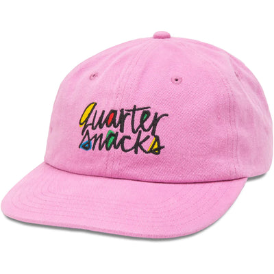 Quartersnacks Pop Art Cap Pink Denim