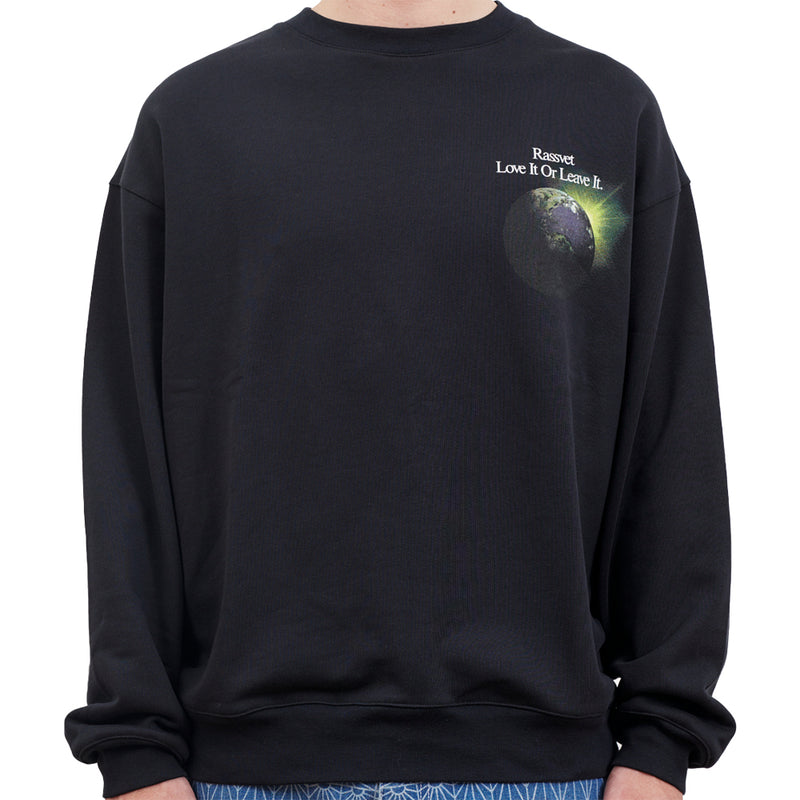 Rassvet (PACCBET) Man Earth Sweatshirt Knit Black