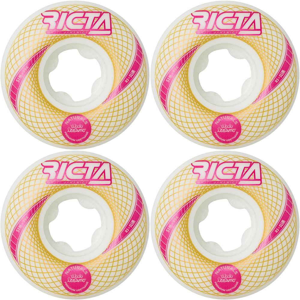Ricta Wade Desarmo Vortex Naturals Slim 99a Skateboard Wheels 51mm