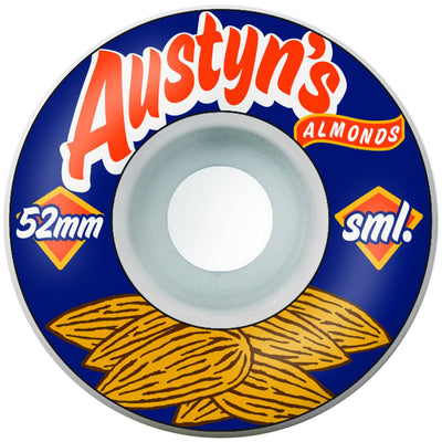 SML Austyn Gillette Austyn's Almonds wheels 52mm