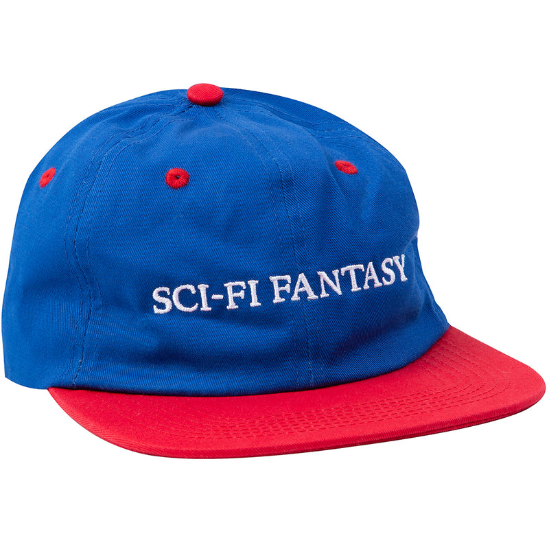 Sci-Fi Fantasy Flat Logo Hat Royal/Red
