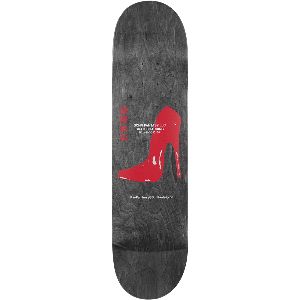 Sci-Fi Fantasy Jerry Hsu Paypal Skateboard Deck 8.25"