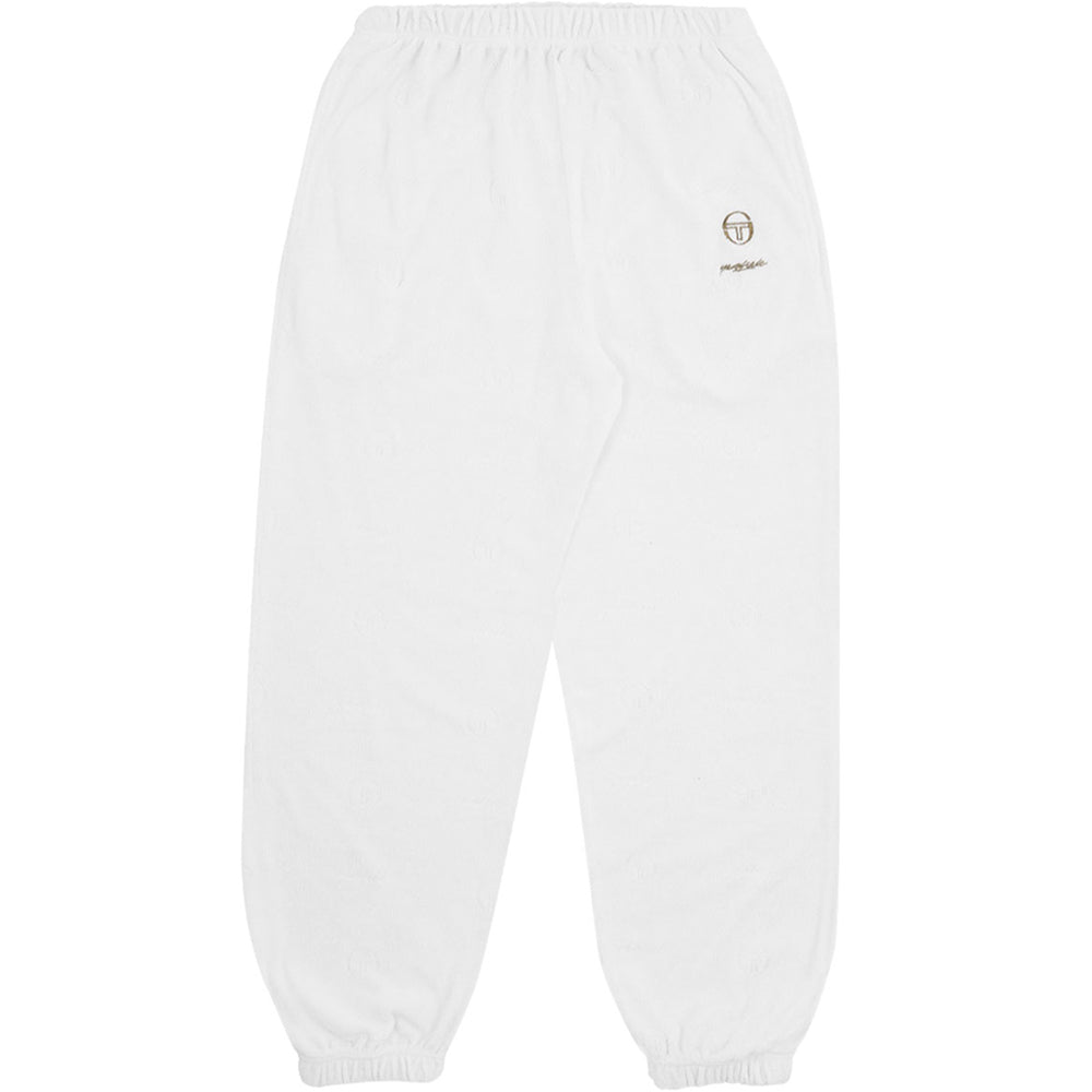 Sergio Tacchini x Yardsale Terry Track Bottoms white