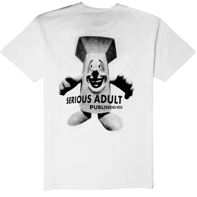 Serious Adult Pillarman T shirt white