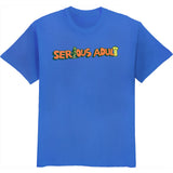 Serious Adult Rover T shirt sport blue