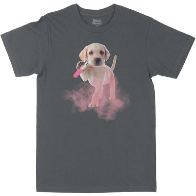 Skate Mental Vape Puppy Tee Charcoal