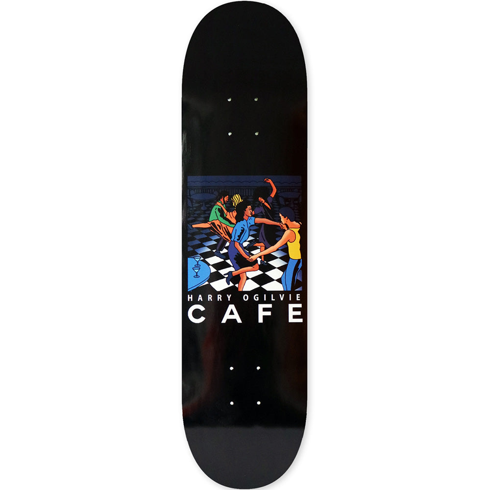 Skateboard Cafe Harry Ogilvie Old Duke Black Deck 8"