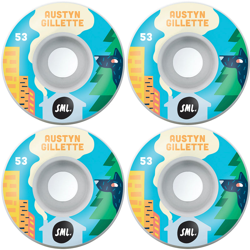 Sml Austyn Gillette Arvo Series OG V-Cut Wheels 53mm