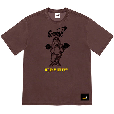 Snack Heavy Duty Tee Smoke