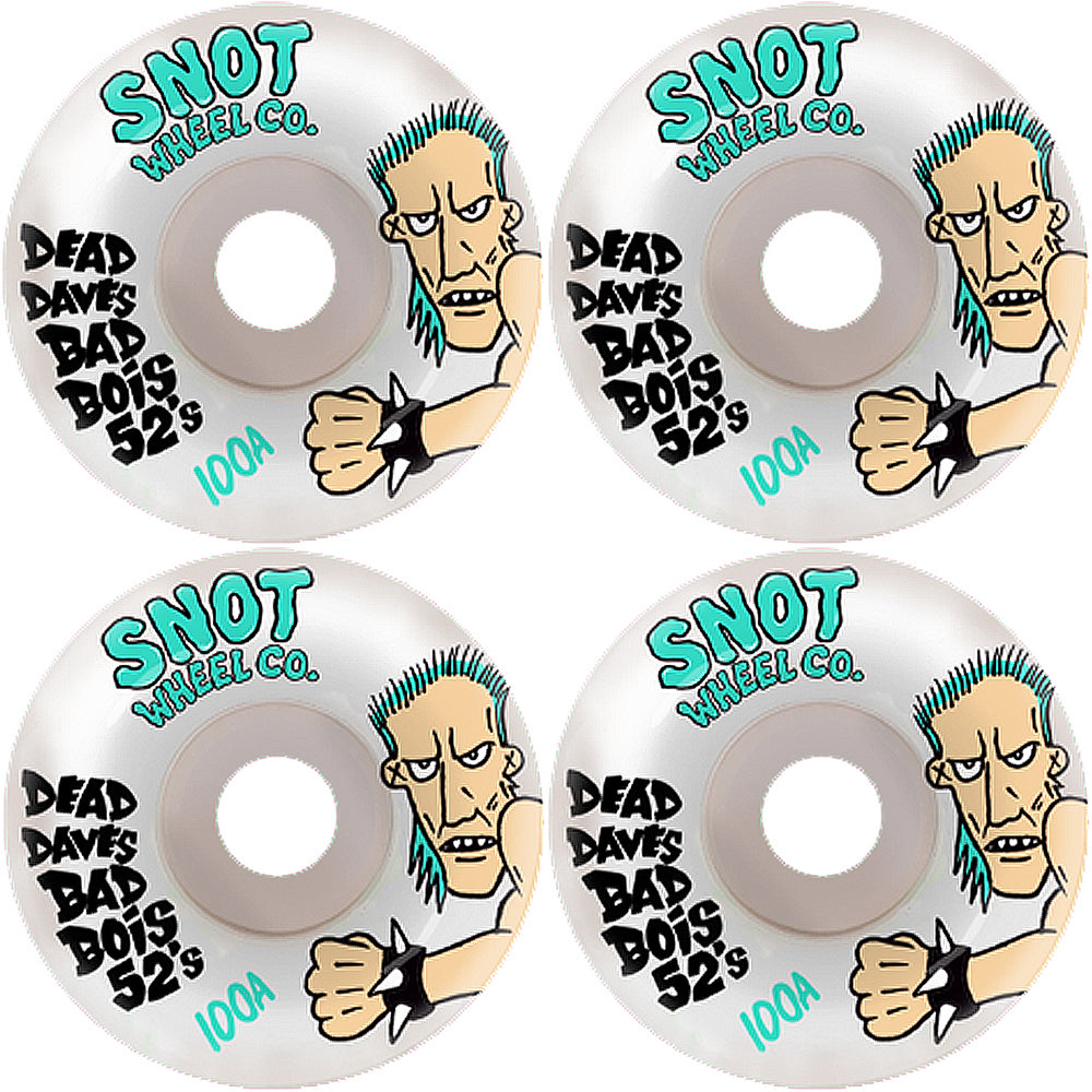 Snot Dead Dave Bad Bois Skateboard Wheels 52mm