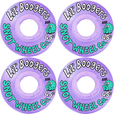 Snot Lil' Boogers Wheels clear purple 45mm