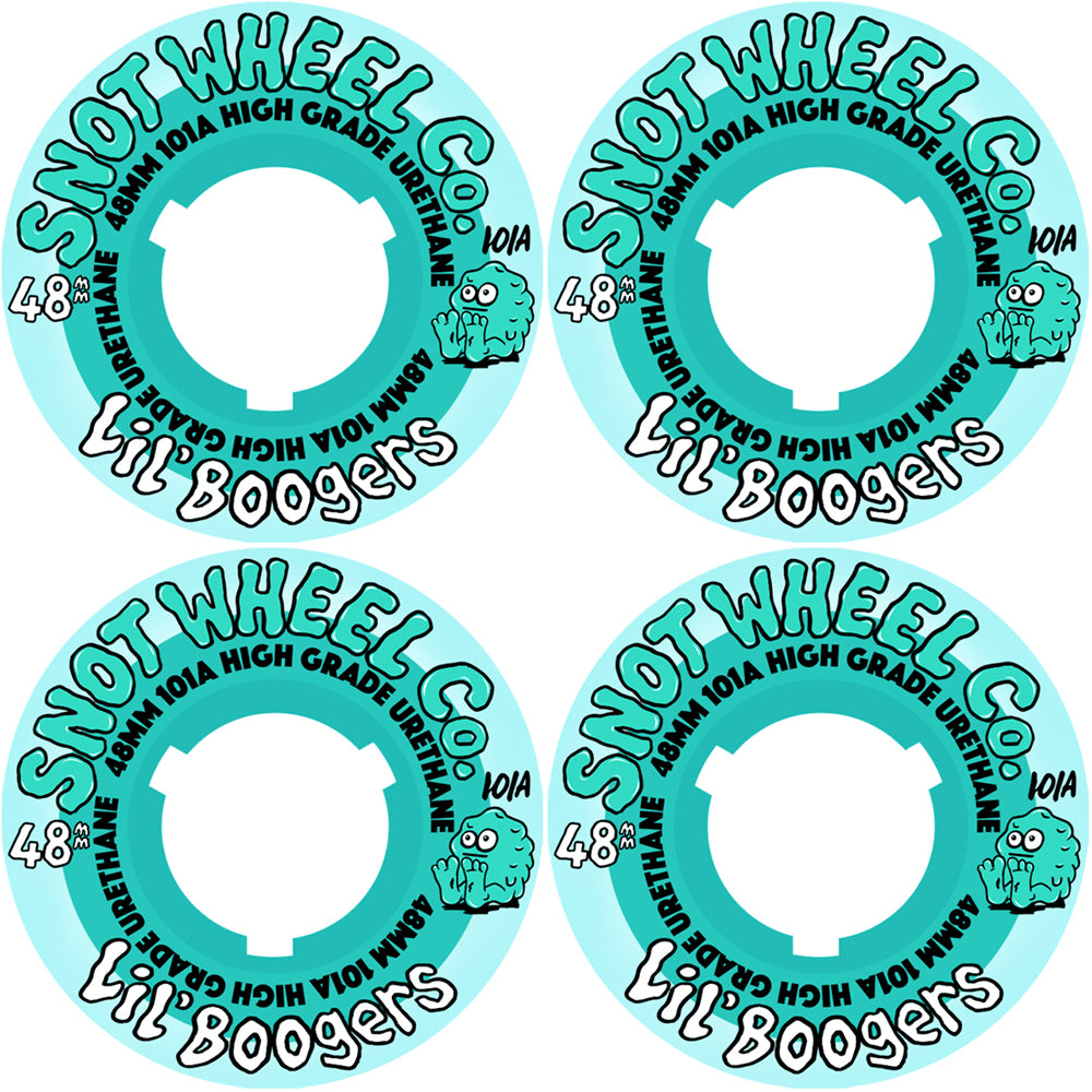 Snot Lil' Boogers Wheels teal 48mm
