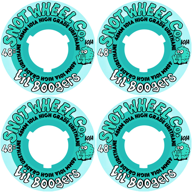 Snot Lil' Boogers Wheels teal 48mm