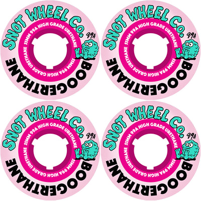 Snot Boogerthane Team 55 Wheels pale pink 55mm