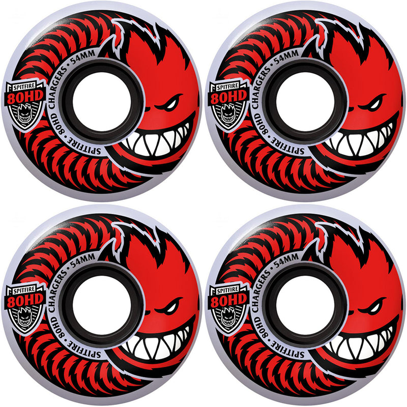 Spitfire Chargers Classic 80HD Clear Wheels 58mm