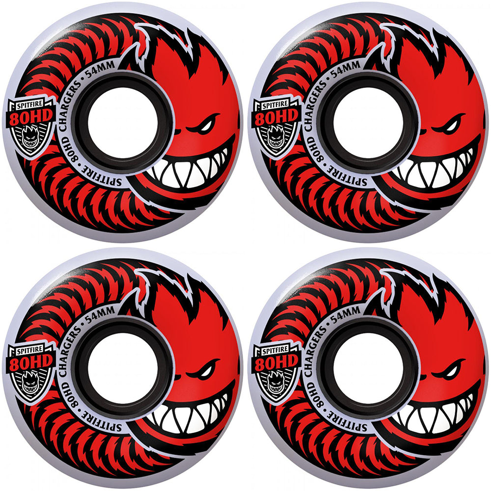 Spitfire Chargers Classic 80HD clear Skateboard wheels 56mm