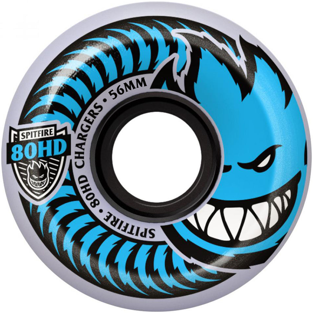 Spitfire Chargers Conical 80HD Clear Skateboard Wheels 56mm