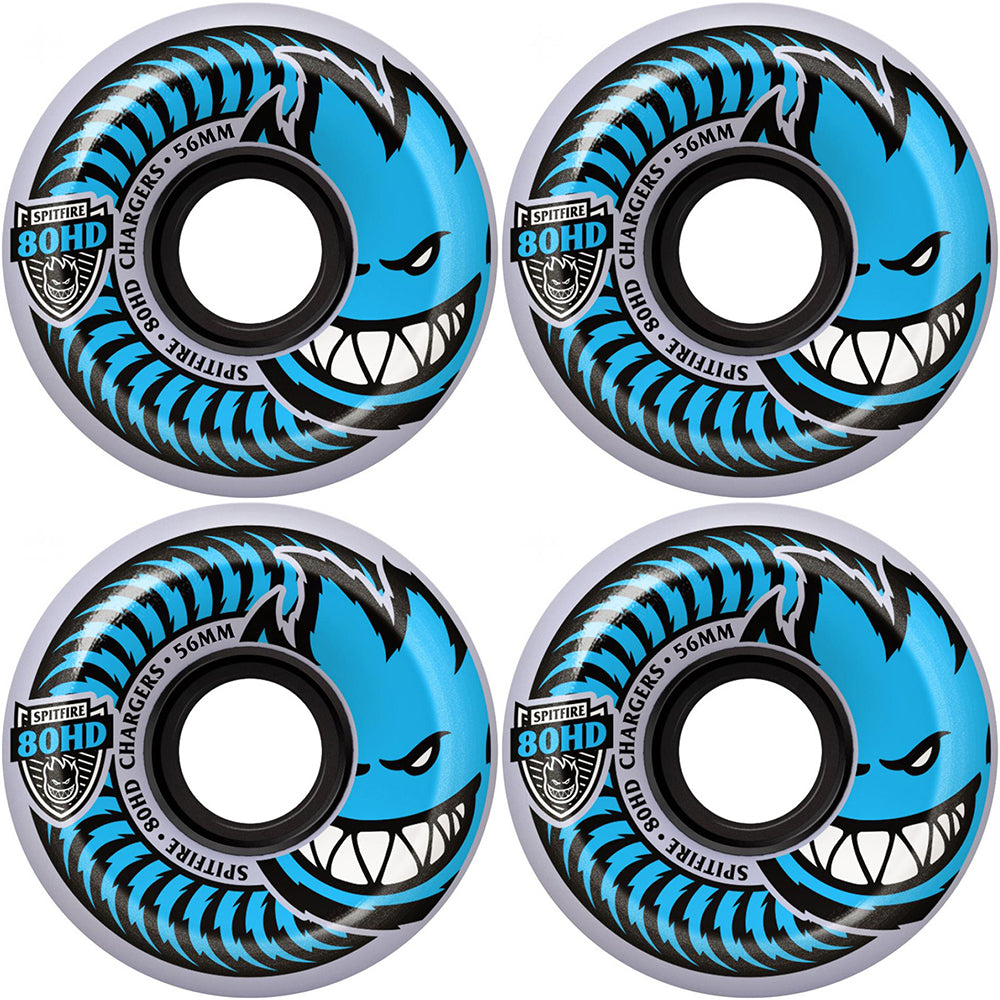 Spitfire Chargers Conical 80HD Clear Wheels 56mm