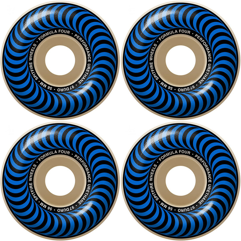 Spitfire Formula Four Classic 97du Blue Wheels 56mm