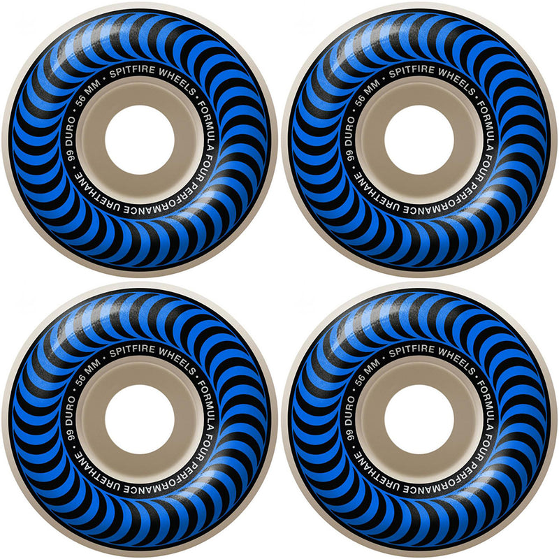 Spitfire Formula Four Classics 99du blue wheels 56mm