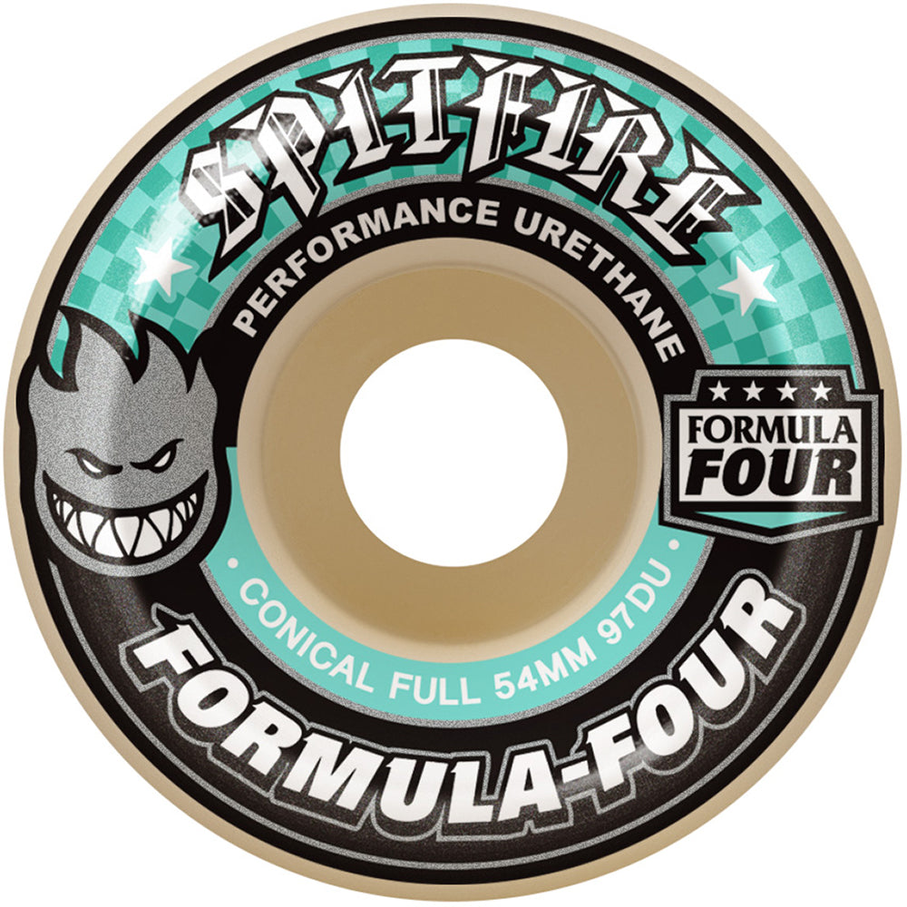 Spitfire Formula Four Conical Full 97du Wheels 54mm