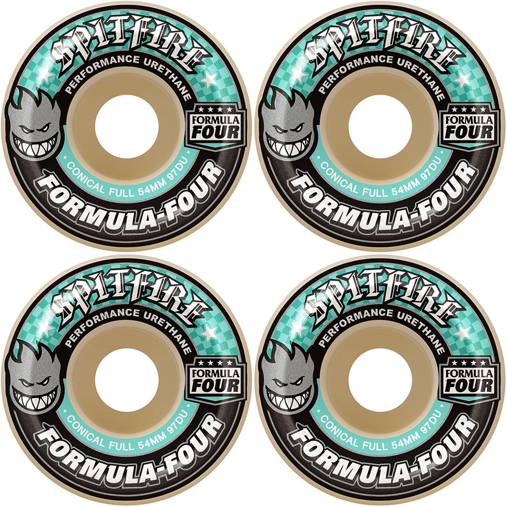 Spitfire Formula Four Conical Full 97du Wheels 58mm