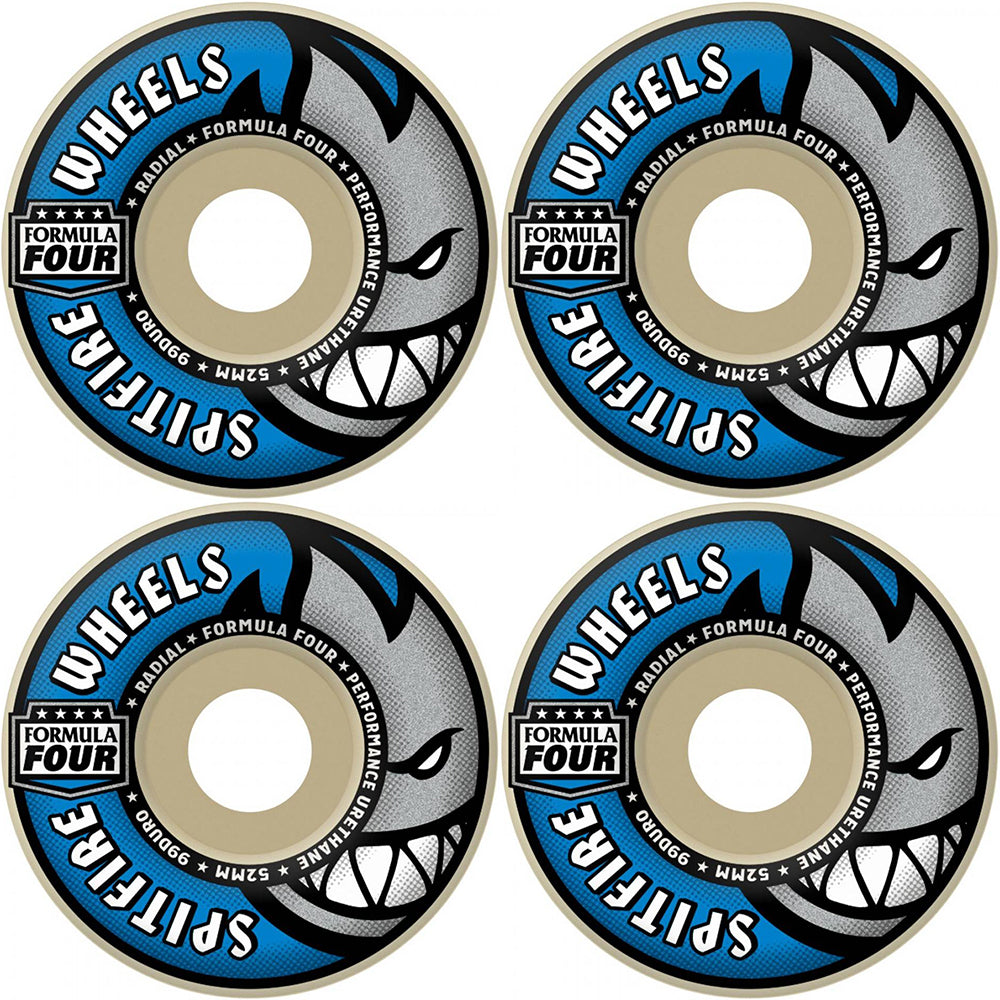 Spitfire Formula Four Radial 99du Wheels 56mm