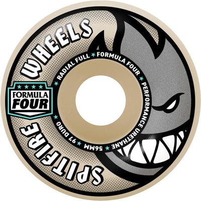 Spitfire Formula Four Radial Full 99du Wheels 56mm