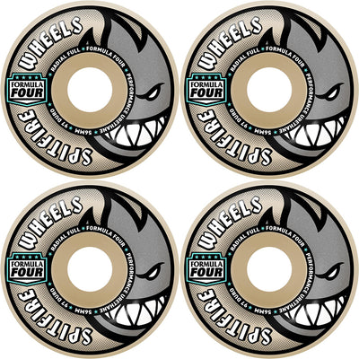 Spitfire Formula Four Radial Full 99du Wheels 56mm