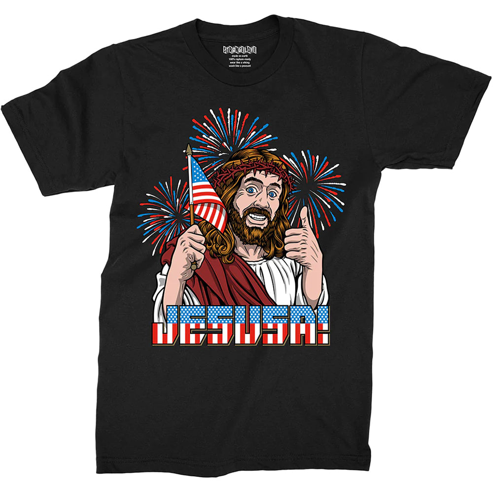 StrangeLove JESUSA! T shirt Black