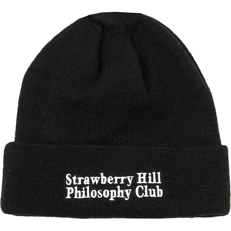 Strawberry Hill Philosophy Club Logo Beanie Black
