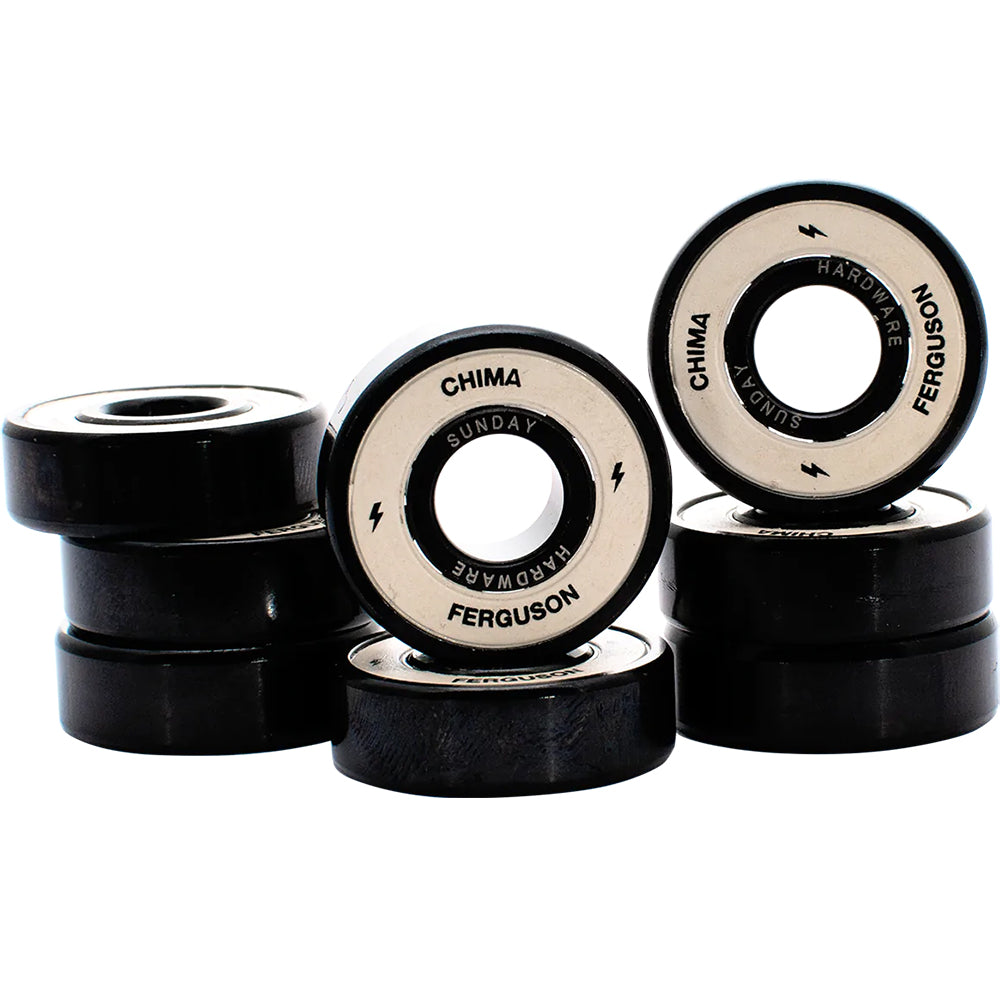 Sunday Hardware Chima Ferguson Pro Rated Skateboard Bearings