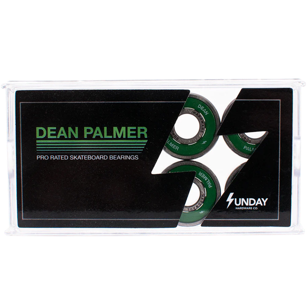 Sunday Hardware Dean Palmer Pro Rated Skateboard Bearings