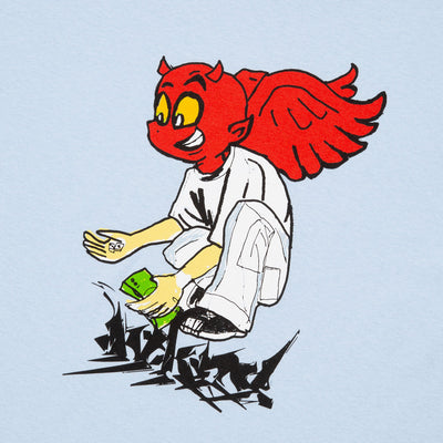 WKND Lucky Tee powder blue