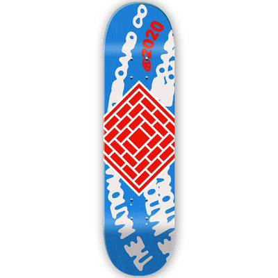 The National Logo Whirl deck 7.75"