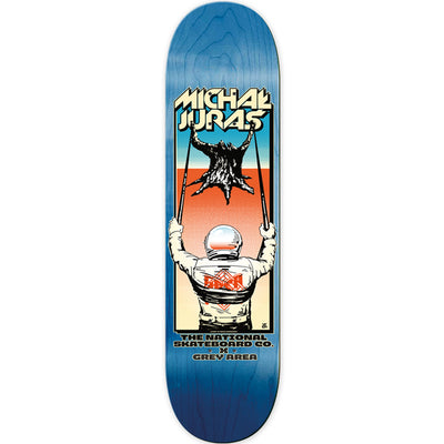The National Skateboard Co x Grey Area Michał Juraś Slingshot Deck 8.25"