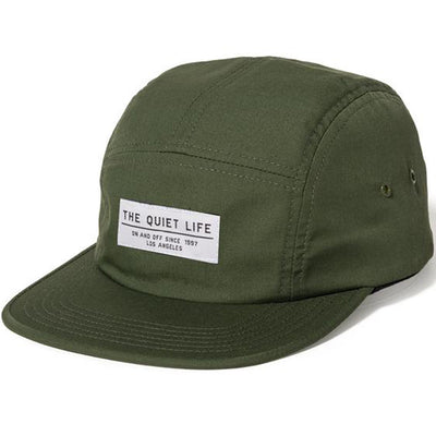 The Quiet Life Foundation 5 panel cap olive