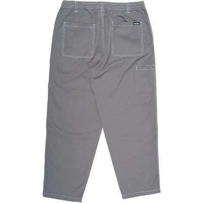 Theories Stamp Lounge Pants Light Grey Constrast Stitch