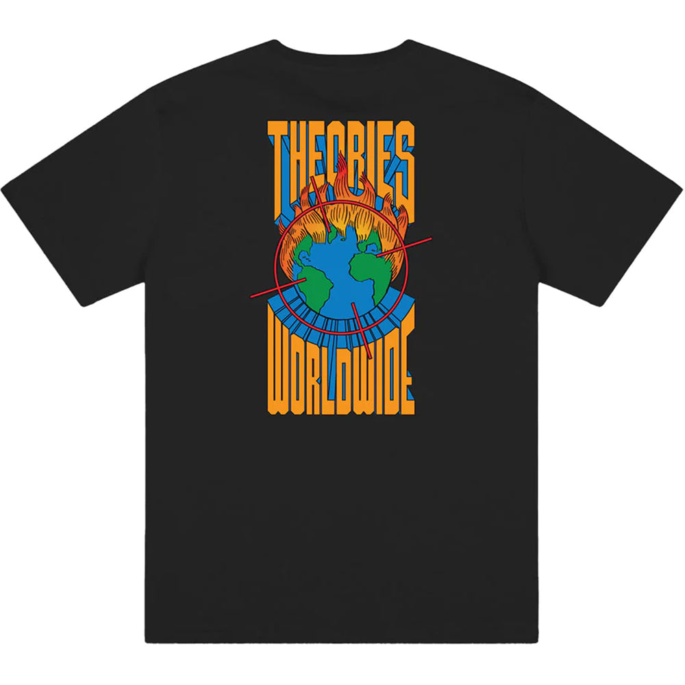 Theories Worldwide Tee Black