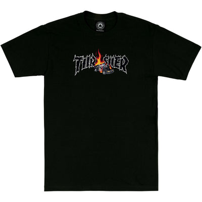 Thrasher Cop Car T Shirt Black