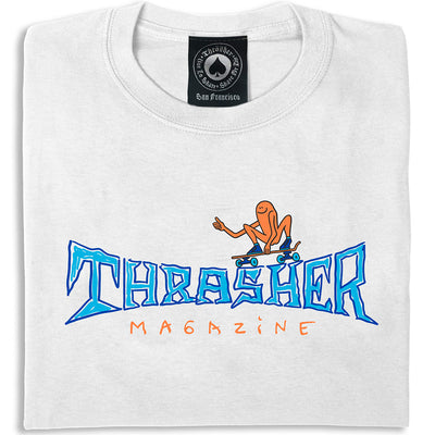 Thrasher Gonz Thumbs Up T shirt white