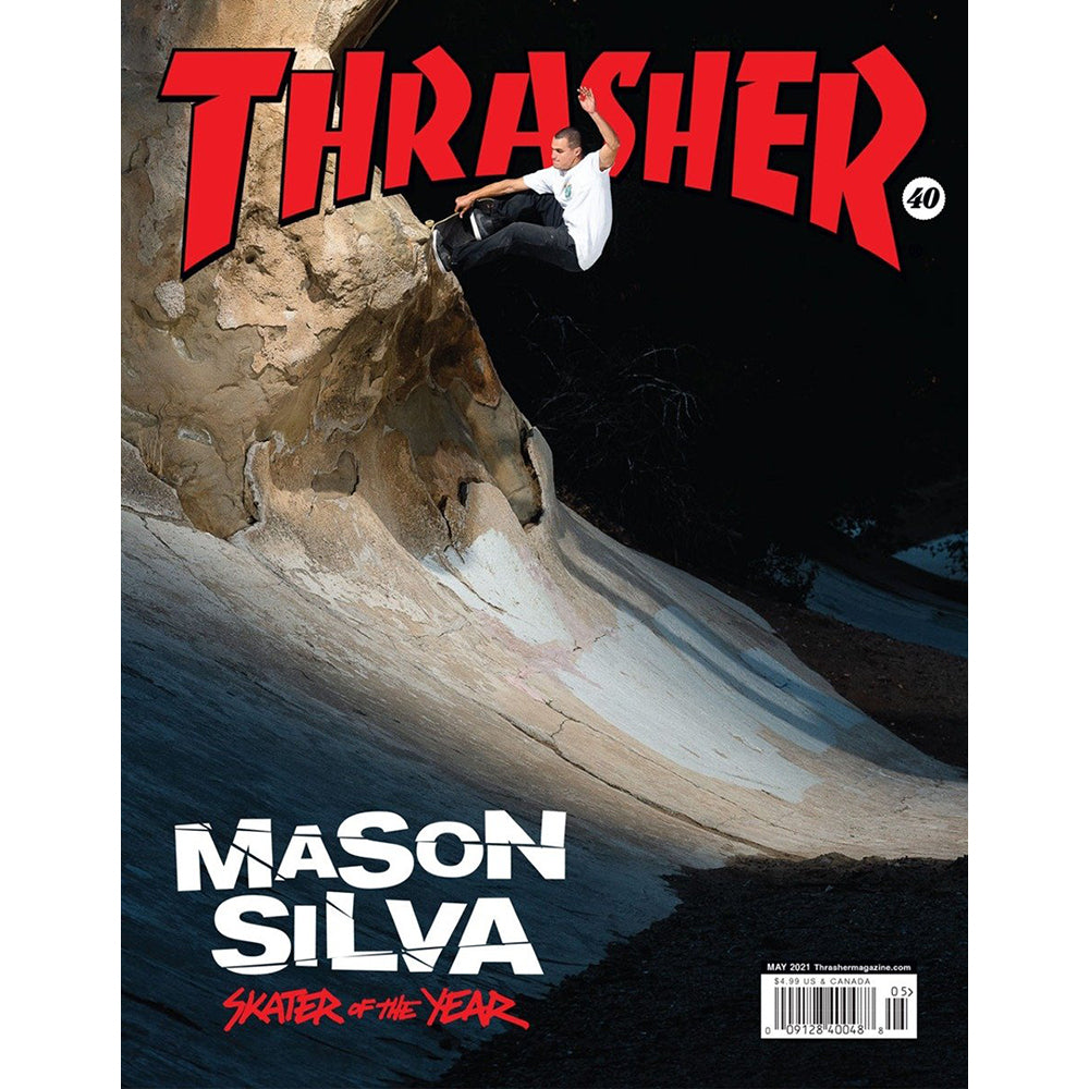 Thrasher Magazine May 2021 issue 490 Mason Silva Cover